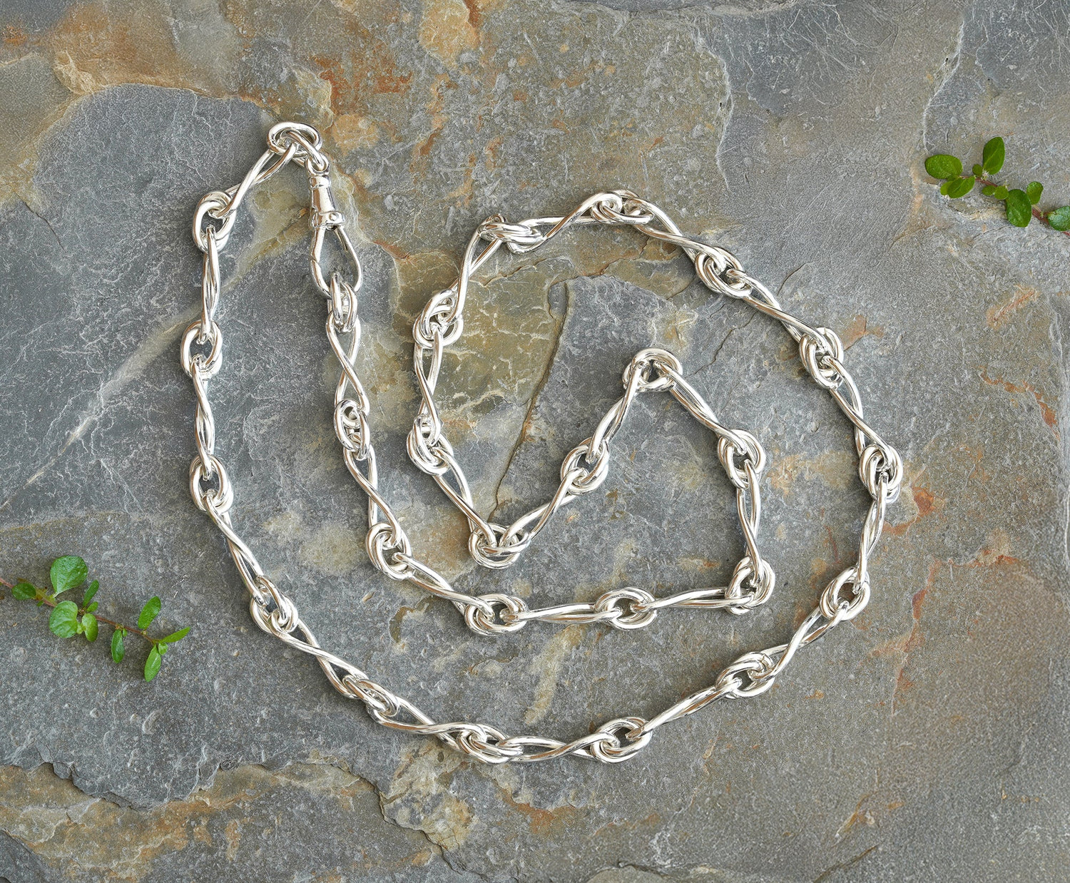 Handmade Necklace in Solid Silver & Gold by Huiyi Tan