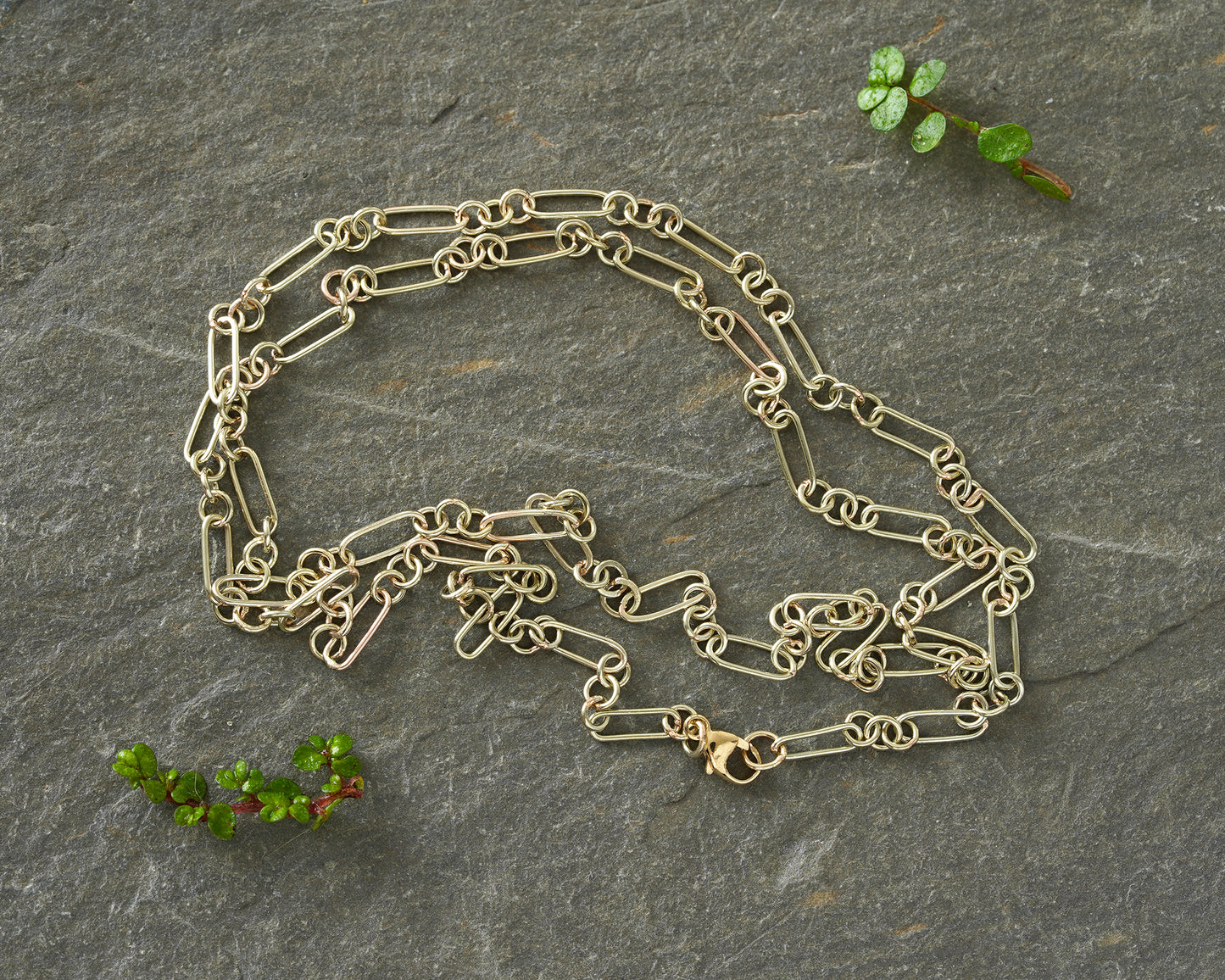 3mm Albert Chain Necklace in Solid 9k Yellow Gold