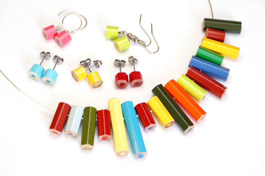 Making Colour Pencil Jewellery - Entry Level