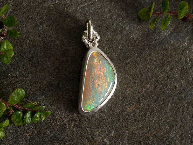 1.9ct Australian Solid Opal Pendant