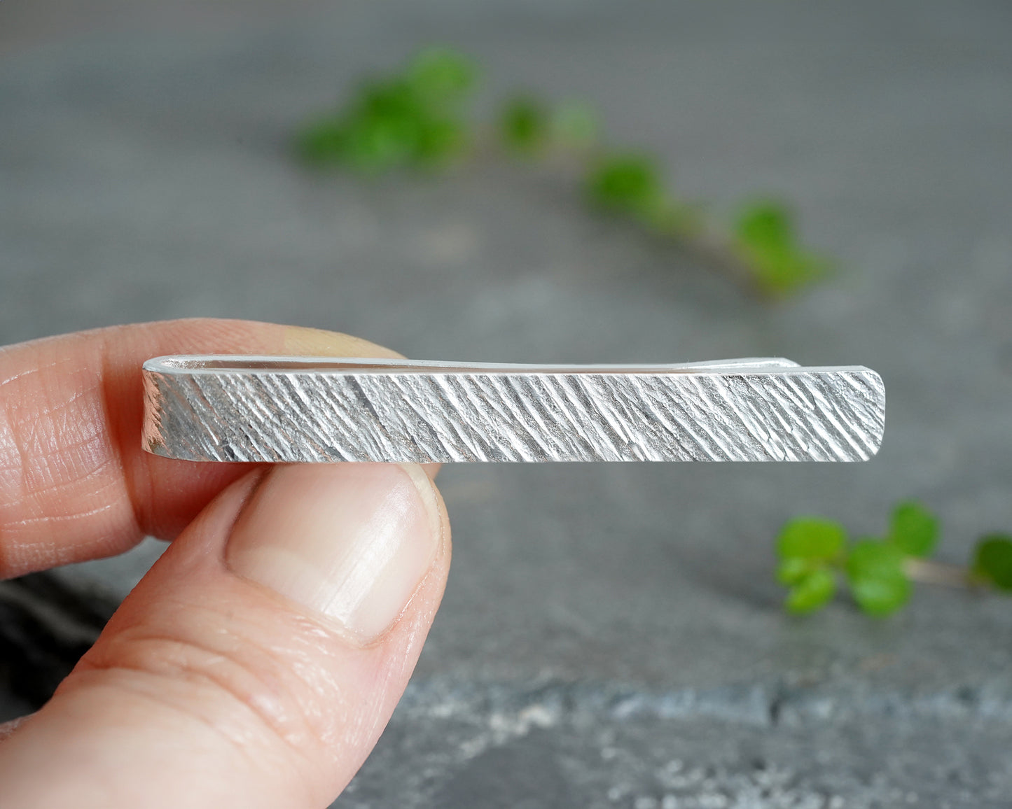 Tie Slide in Solid Sterling Silver