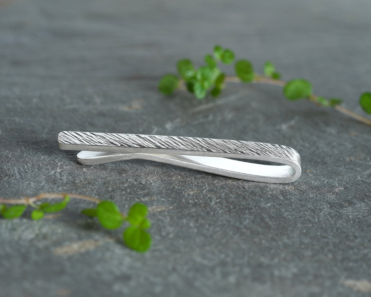 Tie Slide in Solid Sterling Silver