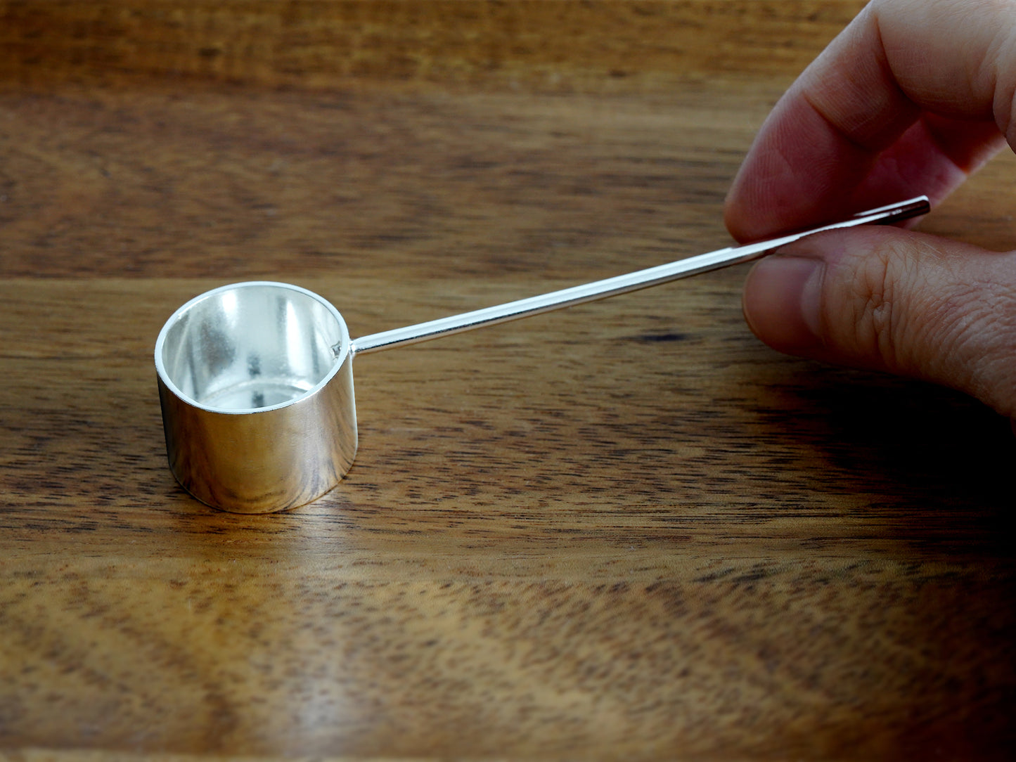 Hallmarked Coffee Measuring Spoon in Solid Sterling Silver