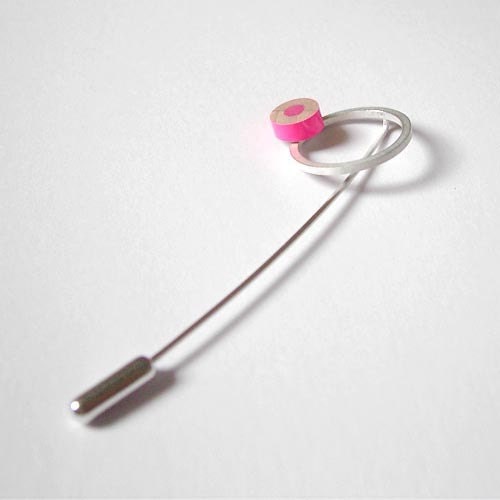 Colour Pencil Pin Brooch, Dandelion Pencil Brooch