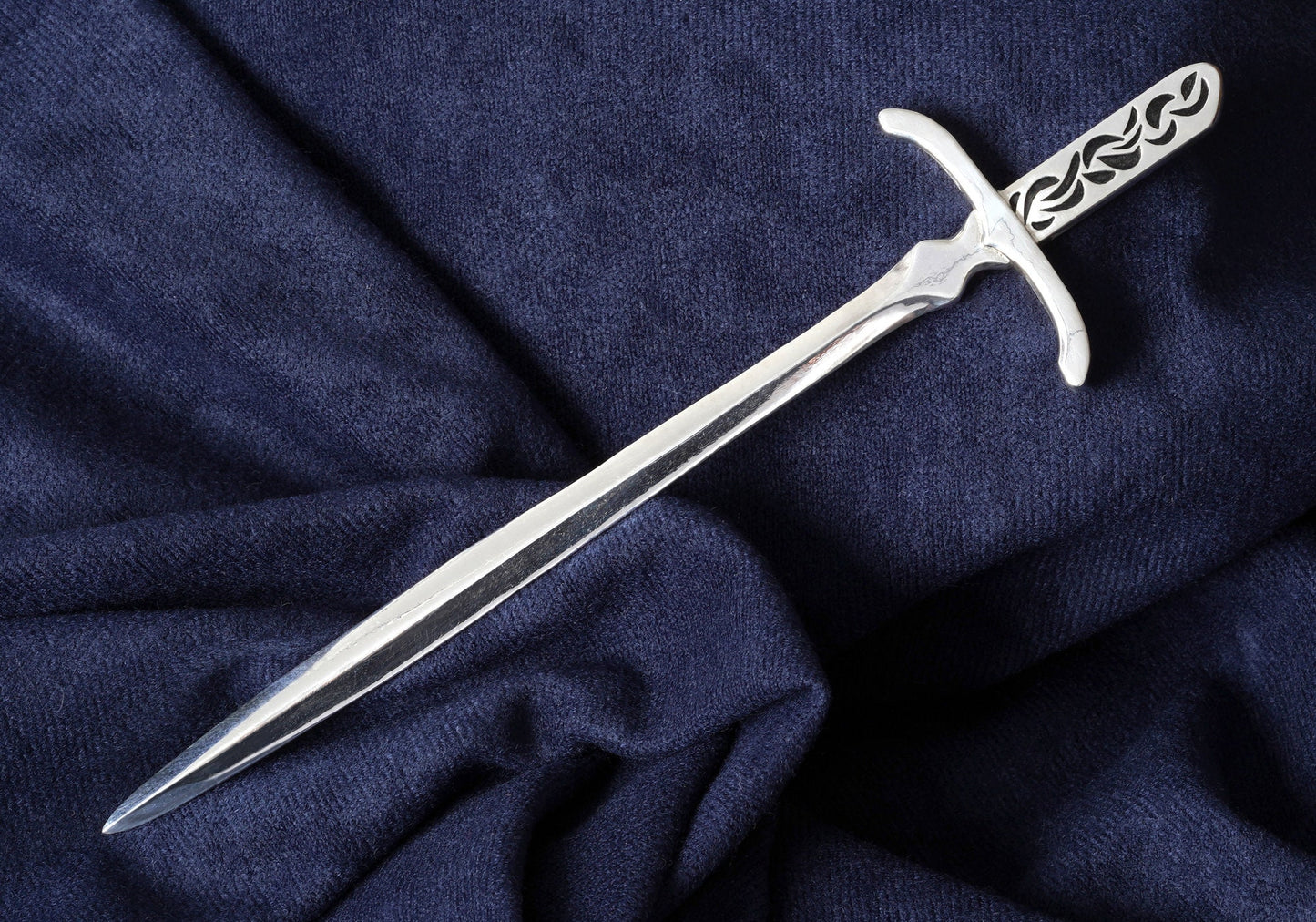 Hallmarked 925 Silver Sword Letter Opener, Letter Opener in Sterling Silver, Handmade Silver Letter Opener