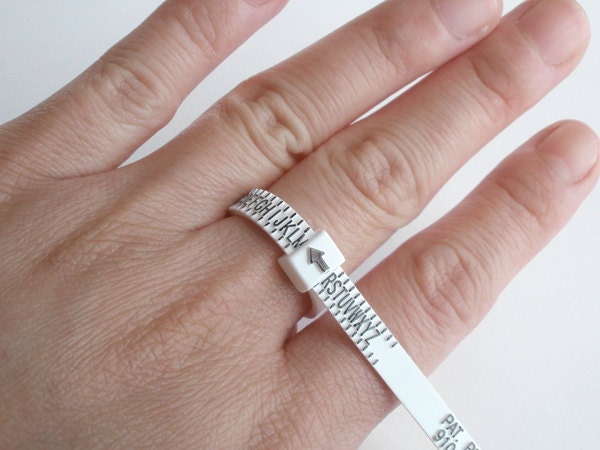 Plastic Ring Sizer, Ring Gauge, Find Your Ring Size