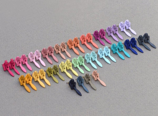 Zipper Stud Earrings, Zipper Ear Posts