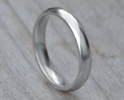 3mm, 4mm Comfort Fit Wedding Band