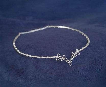 Handmade Wedding Tiara in Solid Sterling Silver