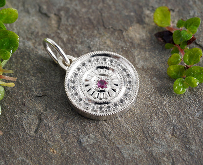 Eternity Ruby Pendant