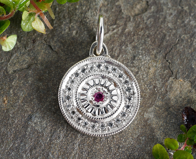 Eternity Ruby Pendant