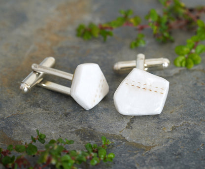 Handmade Porcelain Cufflinks