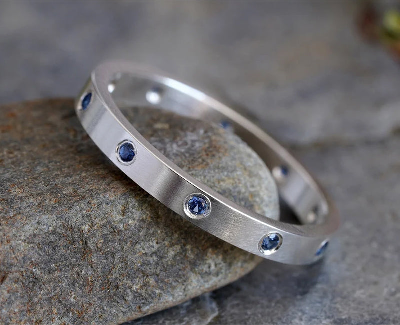 Sapphire Eternity Ring