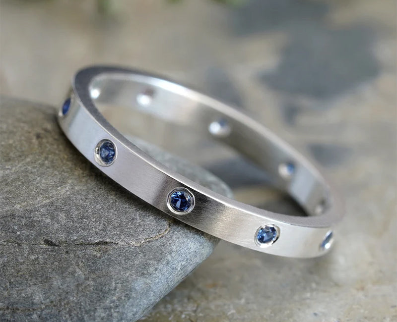 Sapphire Eternity Ring