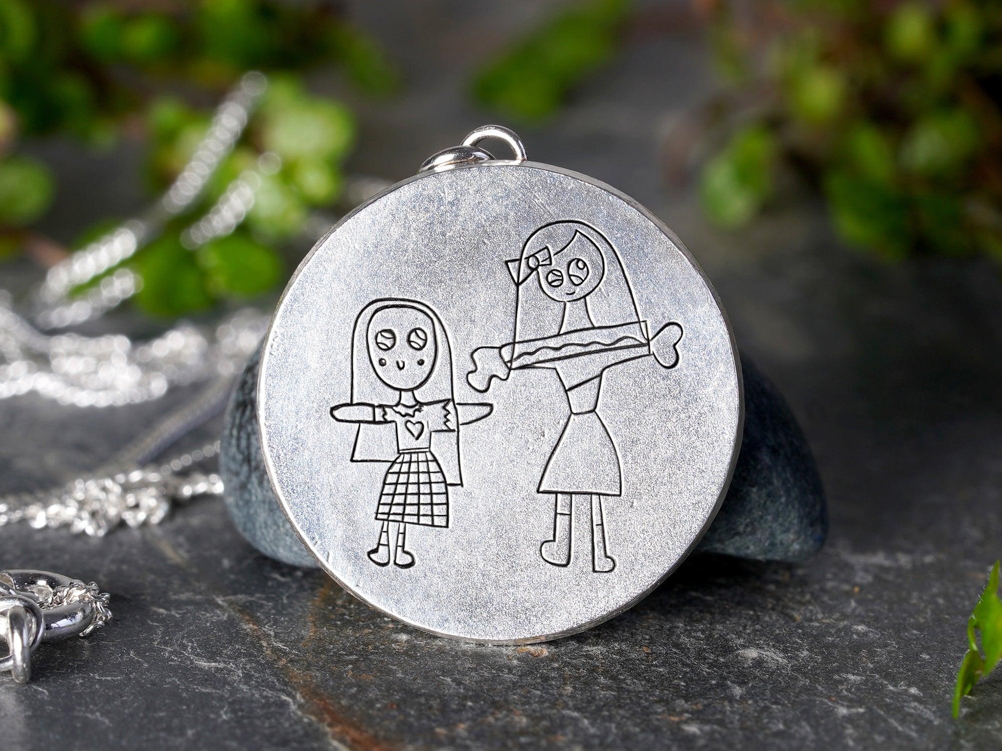 Children's engraved online necklace