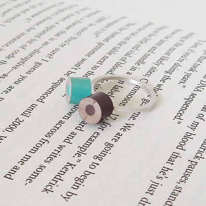 Colour Pencil Ring in Sterling Silver